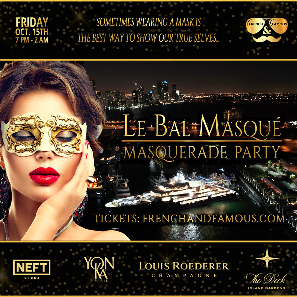 Flyer Le Bal Masqué Masquerade Party