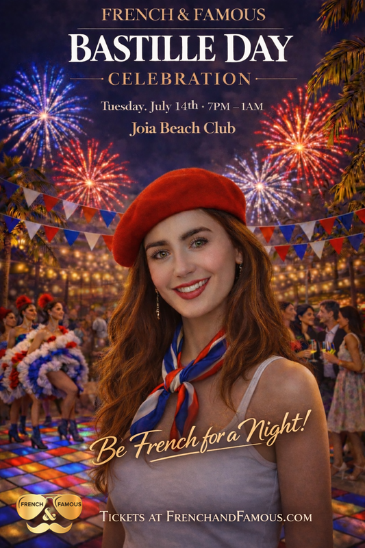 Bastille Day Party Miami 2026 - French & Famous at Joia Beach Club